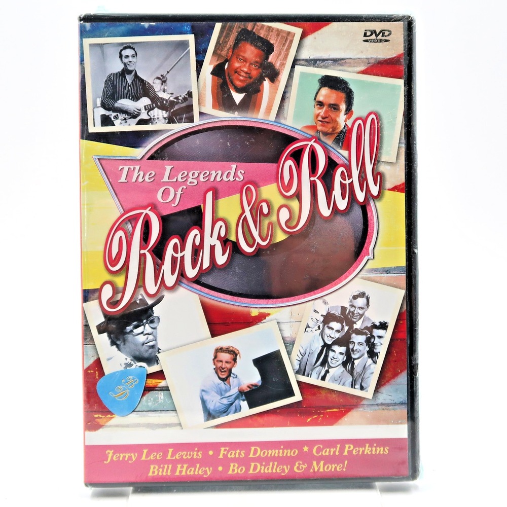 Legends of Rock & Roll DVD Jerry Lee Lewis Fats Domino Johnny Cash Bill Haley
